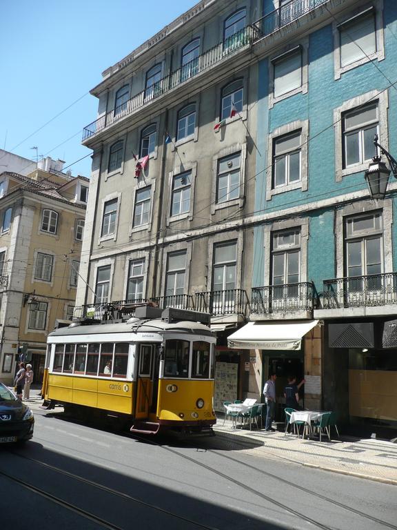 Pensao Prata Hotell Lisboa Eksteriør bilde